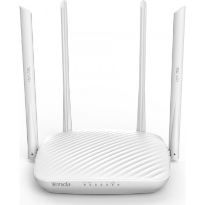 Tenda F9 Ασύρματο Router Wi‑Fi 4 με 3 Θύρες Ethernet