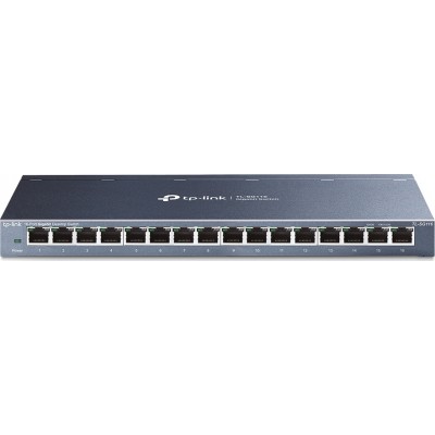 TP-LINK TL-SG116 v1 Unmanaged L2 Switch με 16 Θύρες Gigabit (1Gbps) Ethernet