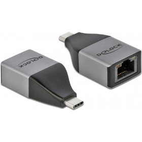 DeLock 64118 USB-C Αντάπτορας Δικτύου για Ενσύρματη σύνδεση Gigabit Ethernet