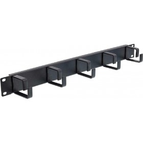 Powertech Οδηγοί Καλωδίων 1U με 5 Ports Μεταλλικό Μαύρο Powertech Οδηγοί Καλωδίων 1U με 5 Ports Μεταλλικό Μαύρο