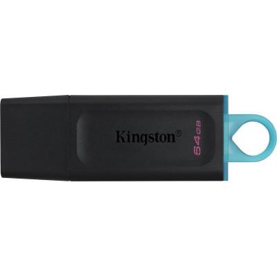 Kingston DataTraveler Exodia 64GB USB 3.2 Stick Μαύρο