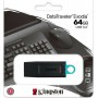 Kingston DataTraveler Exodia 64GB USB 3.2 Stick Μαύρο