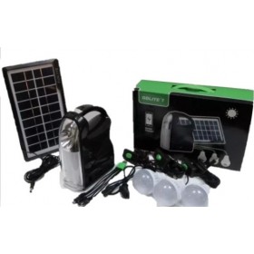 GDLite Αυτόνομο Ηλιακό Σύστημα με Φακό και 3 Λάμπες LED GDLITE 7