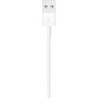 Apple Regular USB to Lightning Cable Λευκό 1m (MXLY2ZM/A)