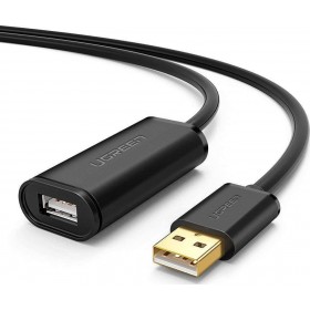 Ugreen USB 2.0 Cable USB-A male - USB-A female 5m (10319)