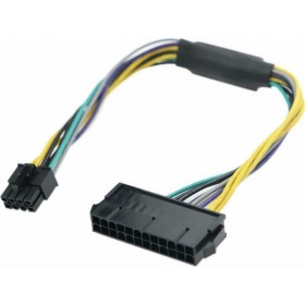 NG Ανταπτορας Μετατροπης Τροφοτικου 24 pin σε 8 pin (Dell)
