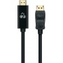 Powertech Cable DisplayPort male - HDMI male 3m Μαύρο (CAB-DP060)