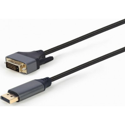 Gembird Cable DVI-D male - DisplayPort male 1.8m Μαύρο (CC-DPM-DVIM-4K-6)
