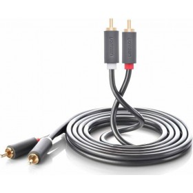 Ugreen Cable 2x RCA male - 2x RCA male 2m (10518)