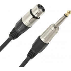 Cable XLR male - 6.3mm male 10m (30519A)