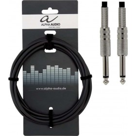 Alpha Audio Instrument Cable 6.3mm male - 6.3mm male 3m (190.000)