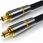 Wozinsky Optical Audio Cable TOS male - TOS male Μαύρο 5m