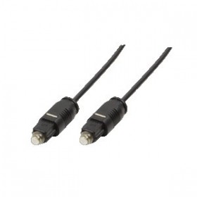 LogiLink Optical Audio Cable TOS male - TOS male Μαύρο 5m (CA1010) LogiLink Optical Audio Cable TOS male - TOS male Μαύρο 5m (CA1010)