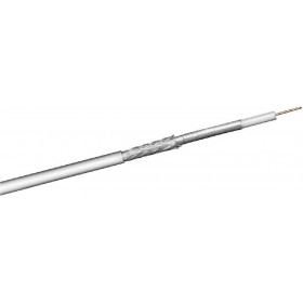 Goobay Καλώδιο Κεραίας Ατερμάτιστο - Ατερμάτιστο 25m Λευκό (51510)