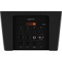 Monacor Σετ με Αυτοενισχυόμενα Ηχείο PA VERT-12 700W με Γούφερ 12" σε Μαύρο Χρώμα