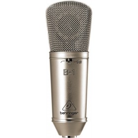 Behringer Πυκνωτικό Μικρόφωνο XLR B-1 Τοποθέτηση Shock Mounted/Clip On Φωνής σε Χρυσό Χρώμα