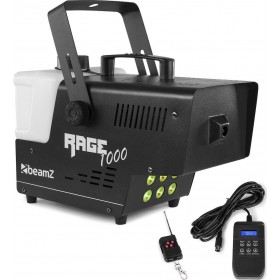 BeamZ Rage 1000LED Μηχανή Καπνού LED 1000W με Ασύρματο / Ενσύρματο Χειριστήριο και Δυνατότητα Σύνδεσης με Κονσόλα ΦωτισμούΚωδικό