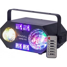 Ibiza Sound Combi FX2 Φωτιστικό LED Blacklight 40W με ΤηλεχειριστήριοΚωδικός: COMBI-FX2 