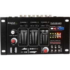 Ibiza Sound DJ-21USB MKII Αναλογικός Μίκτης 2 Καναλιών