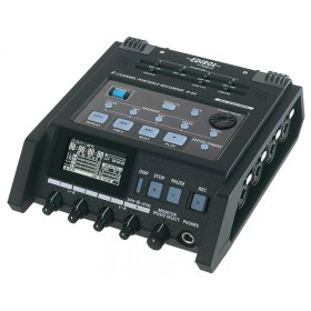 Roland R-44 Πολυκάναλος Ψηφιακός Φορητός Εγγραφέας Μπαταρίας/Ρεύματος για Εγγραφή σε Κάρτα Μνήμης με Phantom Power