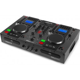 Vonyx Διπλό Επιτραπέζιο DJ CD Player CDJ450 με Bluetooth
