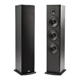 Polk Audio Ζεύγος Ηχείων Hi-Fi Δαπέδου T50 150W 2 Δρόμων Μαύρα