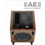 Acoustic Energy AE108 Αυτοενισχυόμενο Subwoofer με Ηχείο 8" 150W Καρυδιά