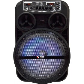 Σύστημα Karaoke με Ενσύρματα Μικρόφωνα QS-1204 σε Μαύρο Χρώμα Σύστημα Karaoke με Ενσύρματα Μικρόφωνα QS-1204 σε Μαύρο Χρώμα