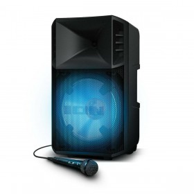ION Audio Σύστημα Karaoke με Ενσύρματα Μικρόφωνα Power Glow 300 σε Μαύρο Χρώμα ION Audio Σύστημα Karaoke με Ενσύρματα Μικρόφωνα Power Glow 300 σε Μαύρο Χρώμα