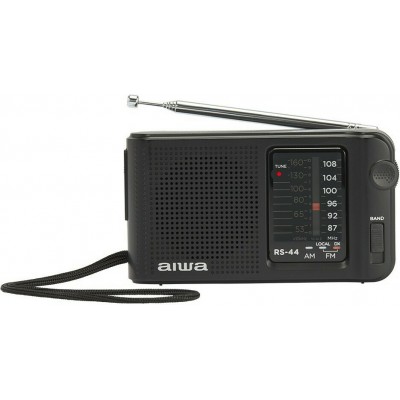 Aiwa RS-44 Φορητό Ραδιόφωνο Μπαταρίας Μαύρο