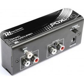 Power Dynamics PDX010 Phono Preamp Black