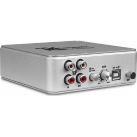 Power Dynamics PDX015 Phono Preamp Silver