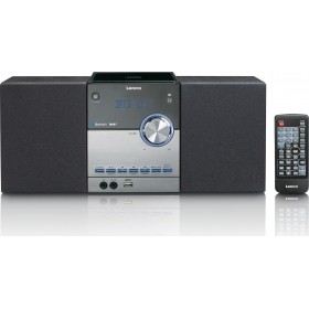 Lenco Ηχοσύστημα 2.0 MC-150 20W με CD Player Μαύρο