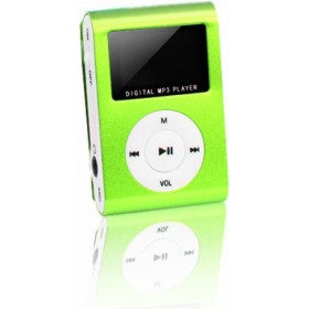 Setty Portable Mini MP3 Player με Οθόνη LCD 1" Πράσινο