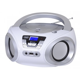 Trevi Φορητό Ηχοσύστημα CMP544BT με Bluetooth / MP3 / USB / Ραδιόφωνο σε Ασημί Χρώμα