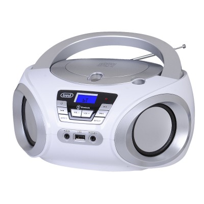 Trevi Φορητό Ηχοσύστημα CMP544BT με Bluetooth / MP3 / USB / Ραδιόφωνο σε Ασημί Χρώμα