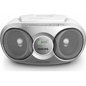 Philips Φορητό Ηχοσύστημα AZ215 με CD / Ραδιόφωνο σε Ασημί ΧρώμαΚωδικός: az215s/12 