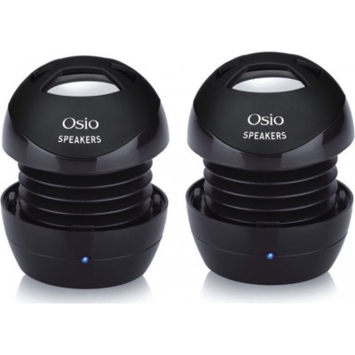 Osio OSS-400 Φορητό Ηχείο 3W Black