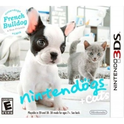 Nintendogs + Cats French Bulldog &amp New Friends 3DS Game