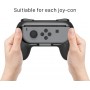 Andowl Λαβή χειριστηρίου Switch Μαύρο (2 τεμάχια)