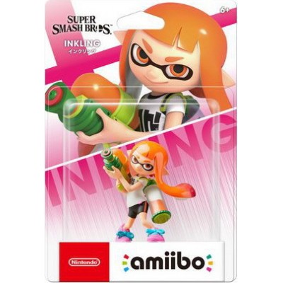 Nintendo Amiibo Super Smash Bros Inkling Girl Character Figure για 3DS