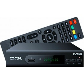 MAX FTA 450 Ψηφιακός Δέκτης Mpeg-4 HD (720p) Σύνδεσεις HDMI / USB