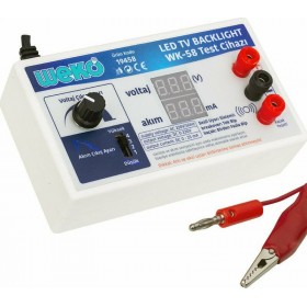 Weko Backlight Led Bar Volt & Amper Tester 230V Συσκευή Ελέγχου Ορθής Λειτουργίας Weko Backlight Led Bar Volt & Amper Tester 230V Συσκευή Ελέγχου Ορθής Λειτουργίας