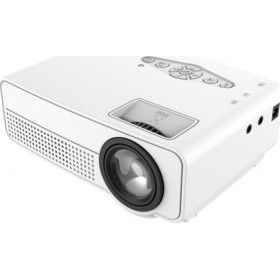 Andowl Q8HD Projector Τεχνολογίας Προβολής DLP (DMD) Λάμπας LED με Φυσική Ανάλυση 800 x 480 και Φωτεινότητα 2000 Ansi Lumens Λευ