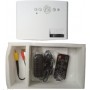 Andowl Q8HD Projector Τεχνολογίας Προβολής DLP (DMD) Λάμπας LED με Φυσική Ανάλυση 800 x 480 και Φωτεινότητα 2000 Ansi Lumens Λευ