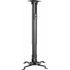 Brateck Βάση Projector Οροφής με Μέγιστο Φορτίο 13.5kg ΜαύρηΚωδικός: PRB-18Μ  Brateck Βάση Projector Οροφής με Μέγιστο Φορτίο 13.5kg ΜαύρηΚωδικός: PRB-18Μ