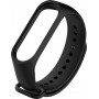 Xiaomi Λουράκι Σιλικόνης Μαύρο (Mi Band 3/Mi Smart Band 4)