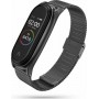 Tech-Protect Milanese Λουράκι Μεταλλικό Μαύρο (Mi Smart Band 5/Mi Smart Band 6)