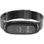 Tech-Protect Milanese Λουράκι Μεταλλικό Μαύρο (Mi Smart Band 5/Mi Smart Band 6)