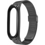 Tech-Protect Milanese Λουράκι Μεταλλικό Μαύρο (Mi Smart Band 5/Mi Smart Band 6)